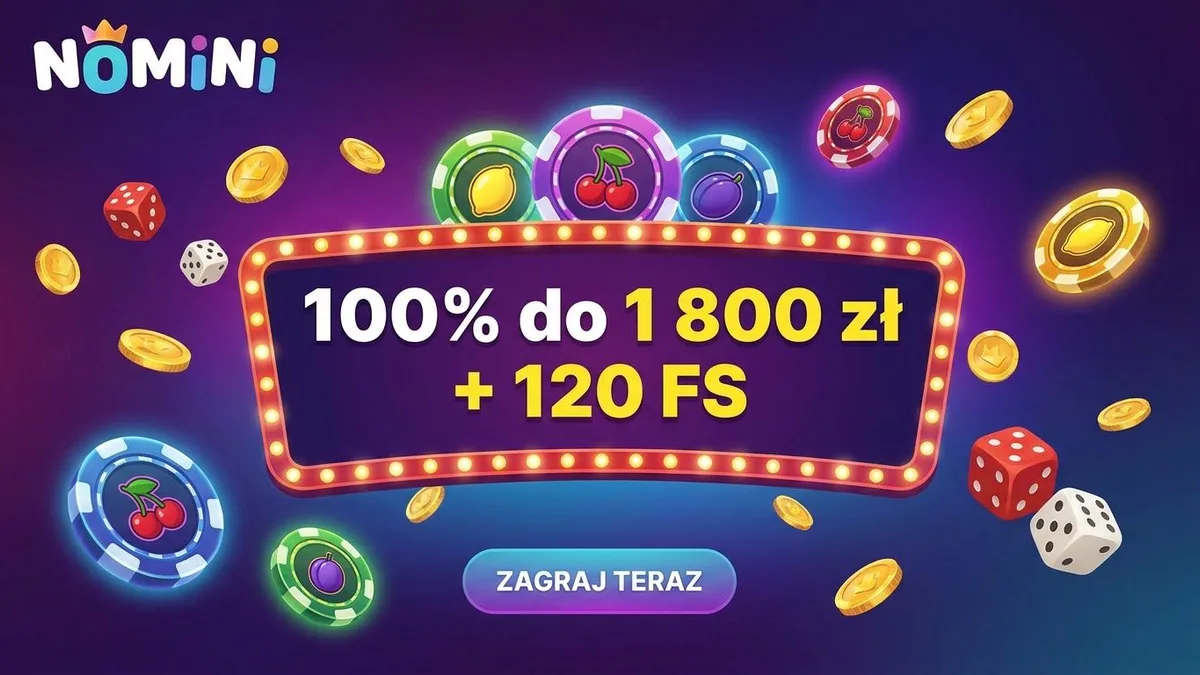 Nomini bonus powitalny